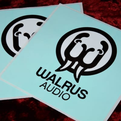 Walrus Audio Sticker Set Insanely Rare Limited Edition Stickers Decal FREE SHIPPING! image 2