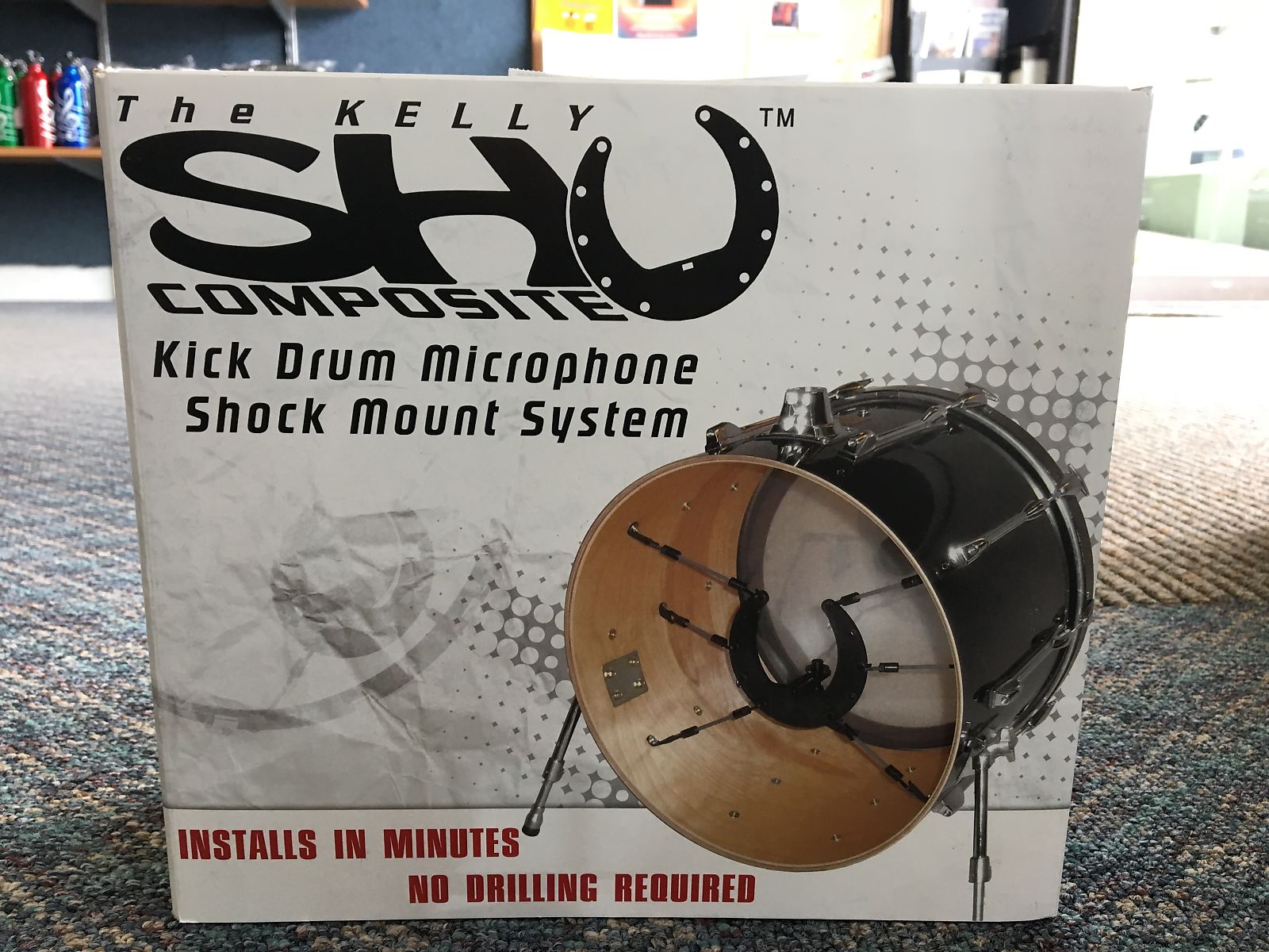 Microphone Cable for Drums - Kelly SHU™ Socket and Cable Kit for drums