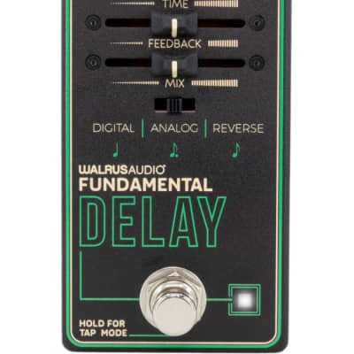 Walrus Audio Fundamental Delay 2023 - Present - Black / Green for sale
