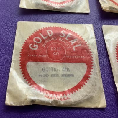 Vintage Guitar Strings 1940s  Early 1950s case candy for National Epiphone GibsonEs-300 150 Kay image 3