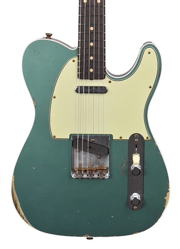 Fender Custom Shop 60 Telecaster Custom Relic in Sherwood Green R113208 image 1