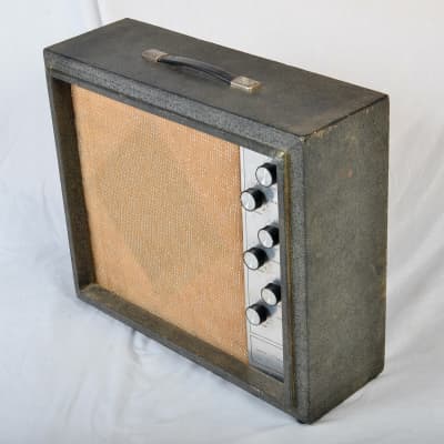 Silvertone Model 1482 5-Watt 1x12 Guitar Combo 1960s - Black image 3