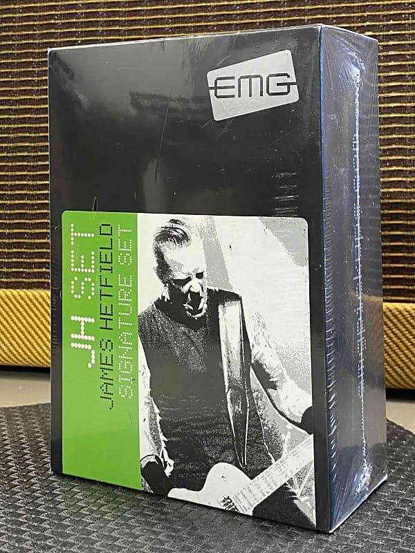 EMG James Hetfield JH HET Set Black | Reverb