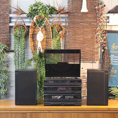 Vintage 1980s Sharp SG-F550 Home Stereo System + Bluetooth See VIDEO image 8