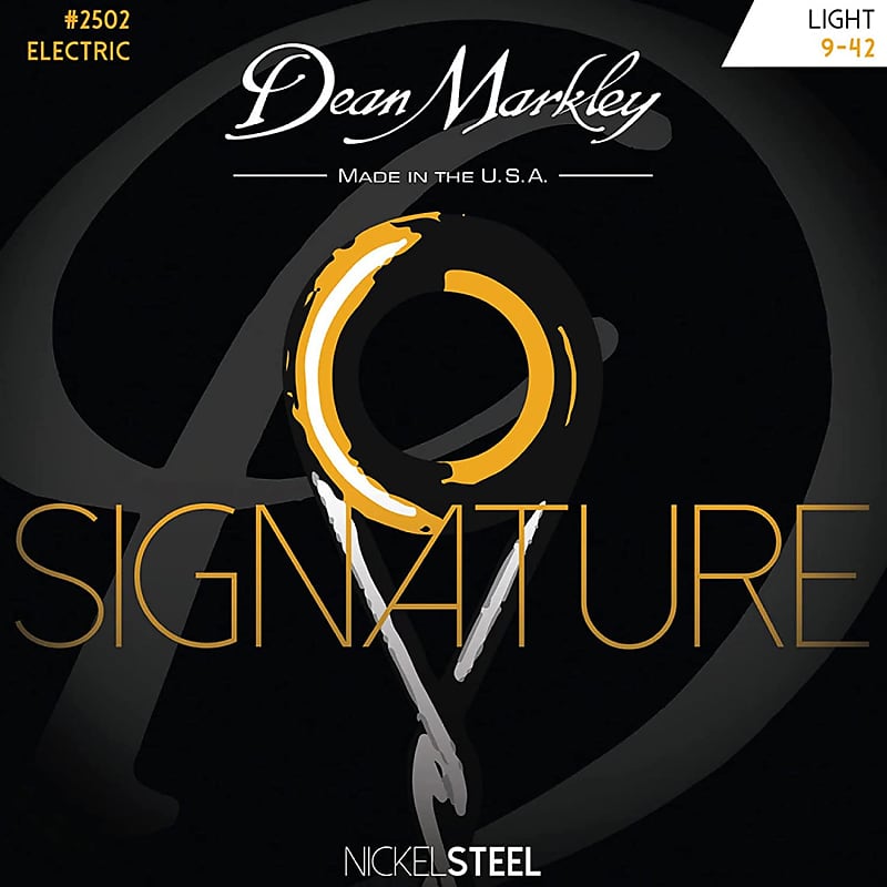 Dean Markley 2502 Signature Nickel Steel Electric Guitar Strings Light 9-42 image 1