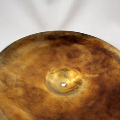 Vintage USA-Made Zildjian 22" Turkish Earth Ride Cymbal, 'A' Series image 12