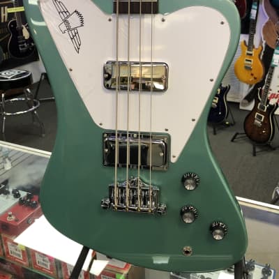Gibson Thunderbird Bass Inverness Green, Non-reverse Headstock with Case image 3