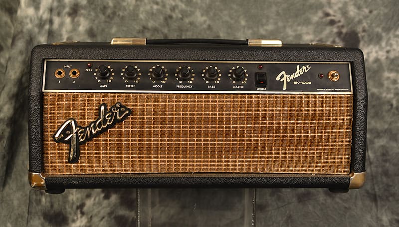 Fender SK100b Sidekick Bass Amplifier Head Vintage 80s ? Works