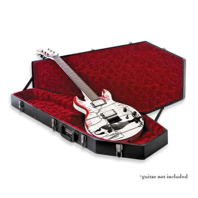 COFFIN CASES Model G-185R Electric Guitar Case Red Velvet Interior image 5