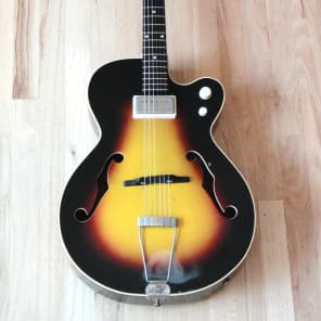 1950s National Debonaire Vintage Archtop Electric Guitar USA Made Supro Harmony image 2