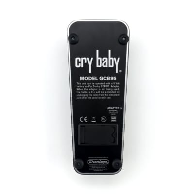 Dunlop GCB95 Cry Baby Original Wah Guitar Effects Pedal Footswitch image 2