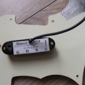 Fender Mandocaster / Mando Strat Relic  1963 reissue Natural Nitro image 13