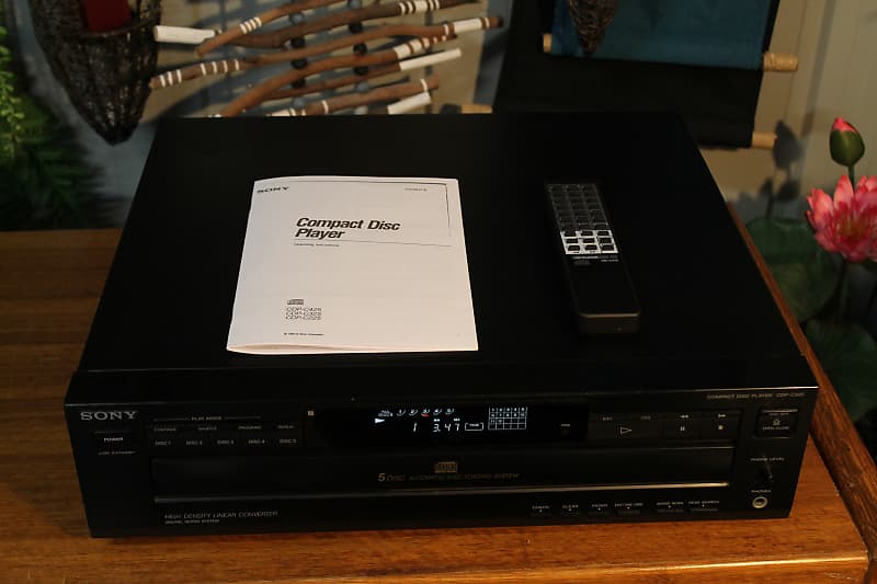 Vintage Sony CDP-C315 Multi Compact Disc Player (1991-92)  			