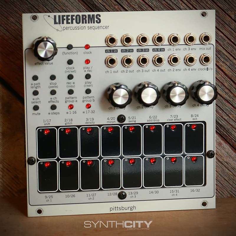 Pittsburgh Modular Lifeforms Percussion Sequencer