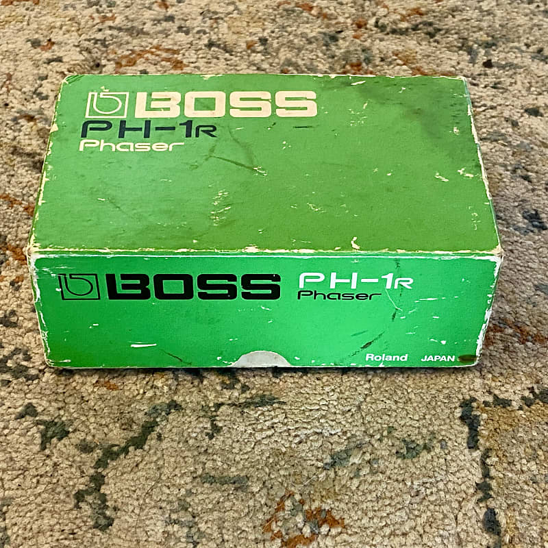 BOSS PH-1r フェイザー　81〜85年　日本製 BOSS PH-1R Phaser Guitar Effects Pedal MIJ 1980 vintage From