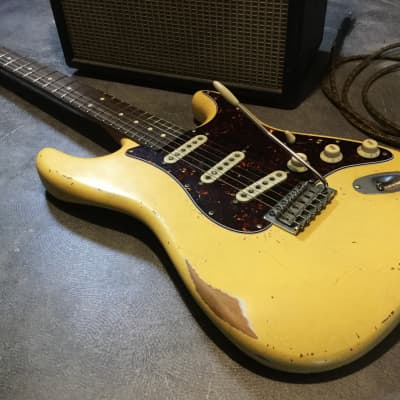 Relic Fender Strat (Partscaster)  Electric Guitar with Roasted Maple neck by Nate's Relic Guitars image 8