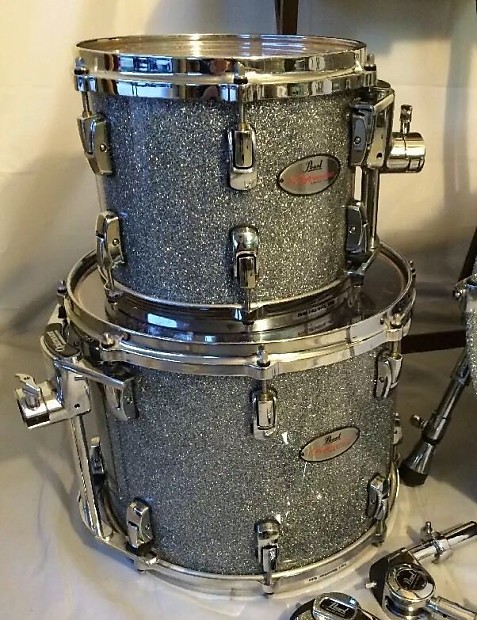 Pearl - Reference - Granite sparkle - set 4 pieces + hardware Drums  purchased in 2014 - Catawiki