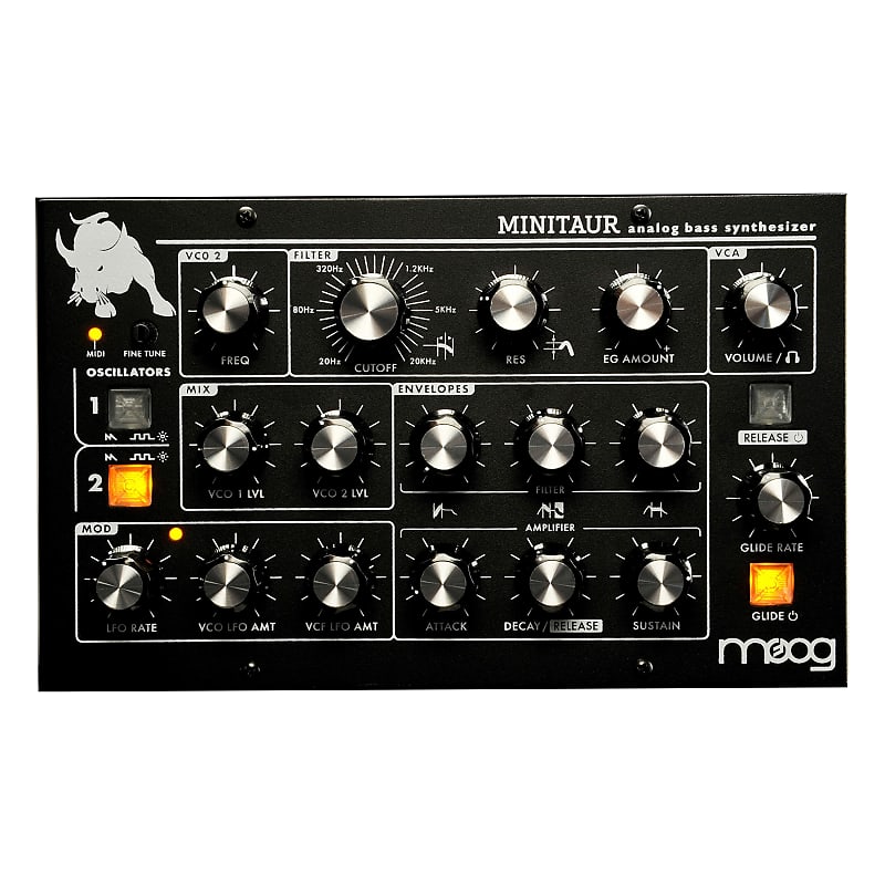Moog Minitaur Analog Bass Synthesizer | Reverb