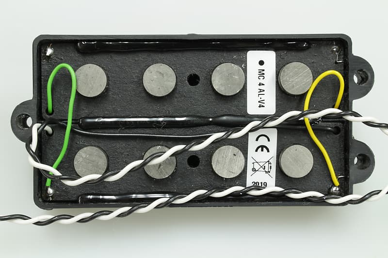 Delano MC 4 AL/V4 parallel wired vintage style dual coil