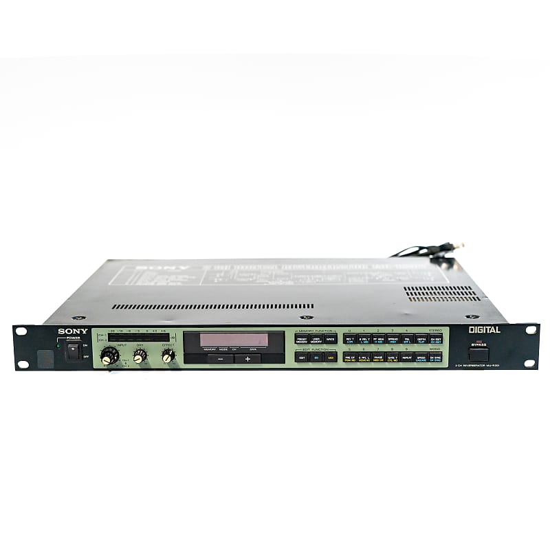 SONY デジタルリバーブレーター MU-R201 - レコーディング/PA機器