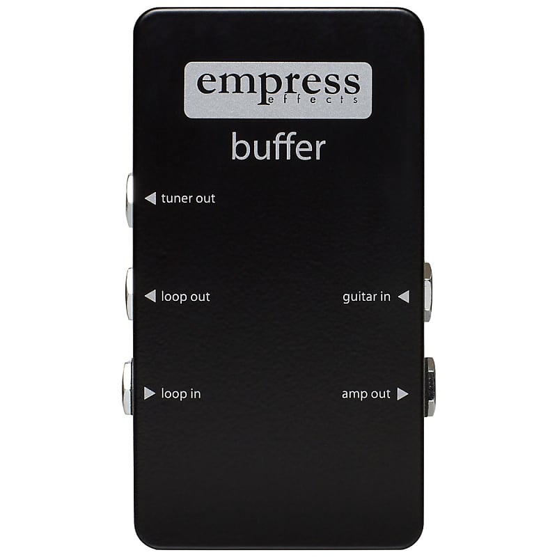 Empress Effects Buffer Analog I/O Interface Guitar Pedal Reverb