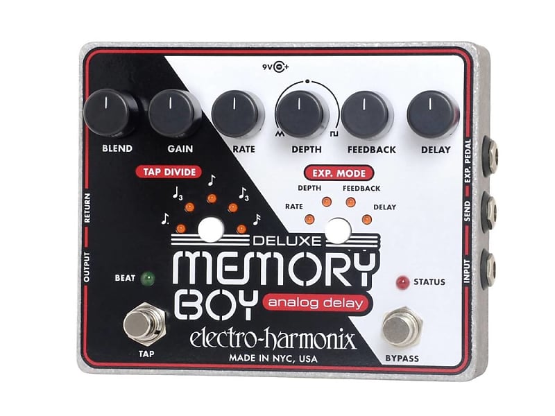 Electro-Harmonix Memory Boy Deluxe Analog Delay w/ Tap Tempo