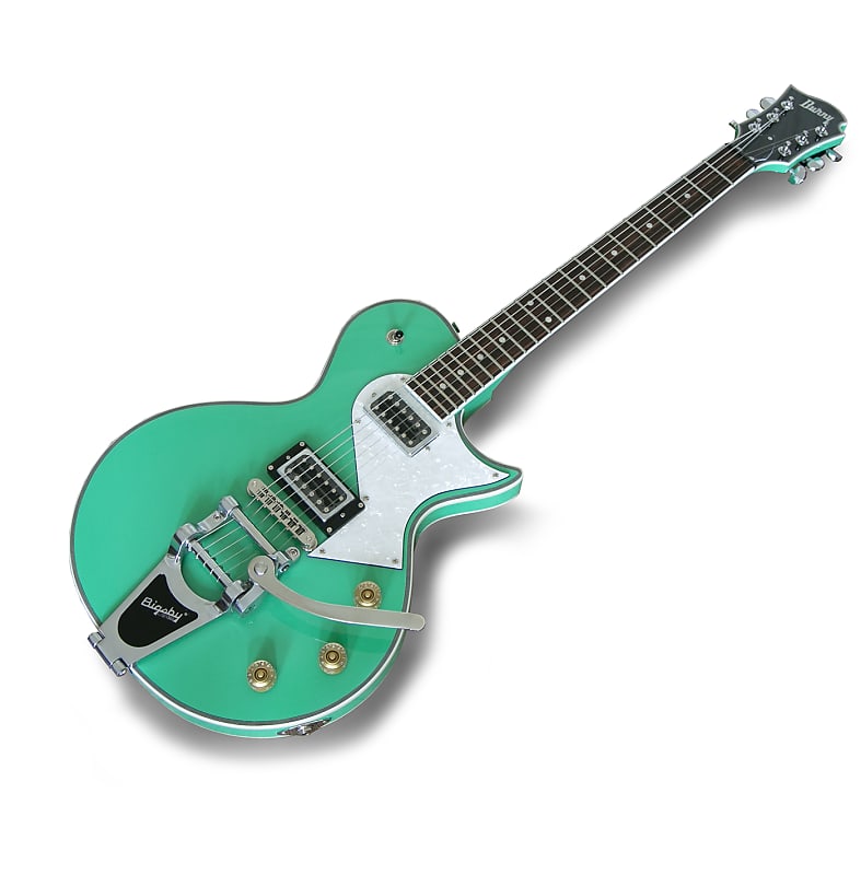 Fernandes Burny LS Vintage Electric Guitar w/Bigsby Sea Foam Green EX  DISPLAY