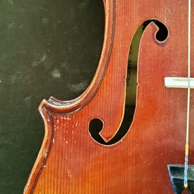 Good German violin from Markneukirchen, Jos. Bartoni Stradivarius Copy 1945-53 image 5