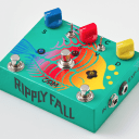 Ripply Fall - Analog Chorus/Vibrato & Phaser - 2 Pedals in One!  Art for Your Ears !