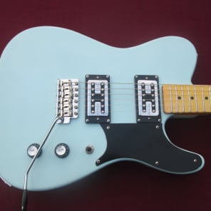 Blue Frog Custom Shop Made in USA Hybrid Single Cutaway Electric Guitar Hybrid Tele/lp/strat 2015 image 2