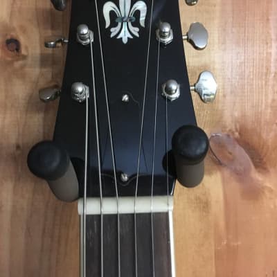 The Loar LH-350 Archtop Black Store Demo | Reverb