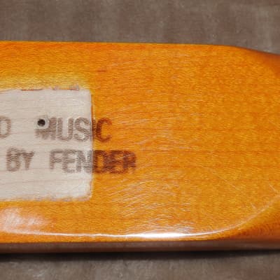 WD Music SNVSVPF Lic. Fender Pau Ferro Stratocaster Neck Vintage Amber Gloss Poly Soft V Profile #2 image 13