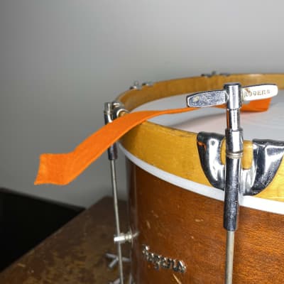 Rodgers Marching Snare Drum 1960's - Medium stained image 3