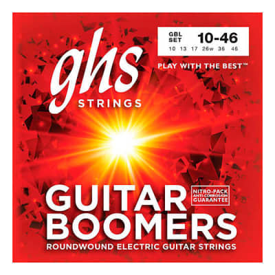 GHS Boomers Electric Guitar Strings .010-.046