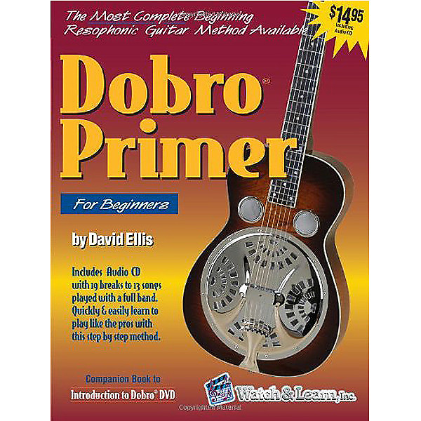 Dobro Guitar Primer Book with Audio CD For Beginners by Reverb UK