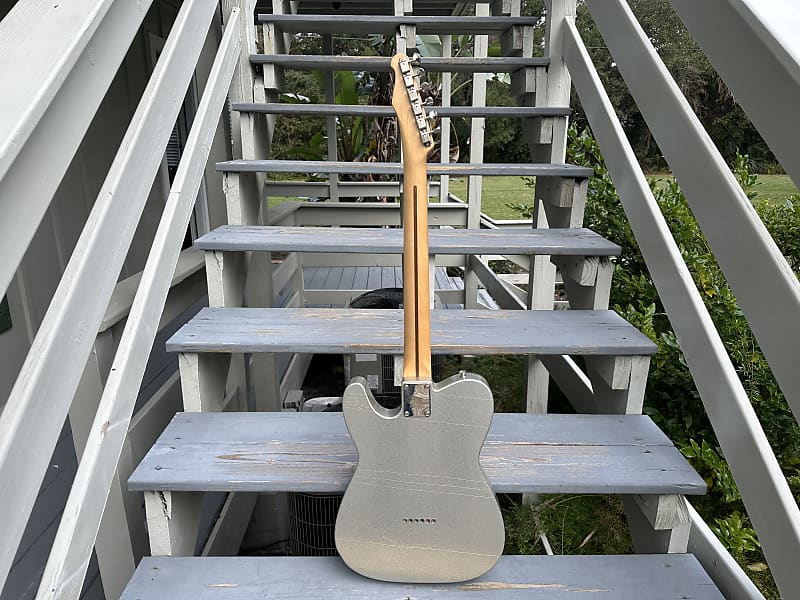 RS Guitarworks Old Friend Slab Anniversary Silver Sparkle