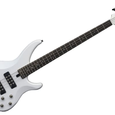 Yamaha TRBX304 4-String Electric Bass Guitar - White image 2