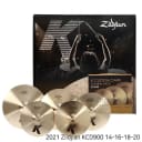 Zildjian KCD900 K Custom Dark Box Set 14/16/18/20" Cymbal Pack  Traditional
