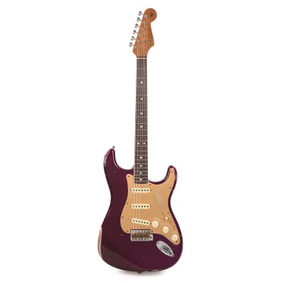 Fender Custom Shop 1965 Stratocaster "Chicago Special" Relic Midnight Purple Sparkle w/Roasted Maple Neck (Serial #R118804) image 4