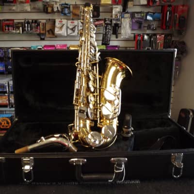 Jupiter Tenor Saxophone (New #587GL) New Case - School Locker