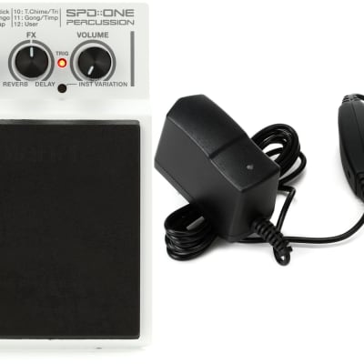 Roland SPD-ONE Percussion - Electronic Percussion Pad  Bundle with Roland PSA-120S 9v 500mA Power Supply image 1