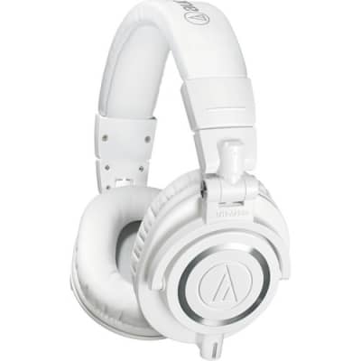 Audio-Technica ATH-M50x Monitor Headphones (White) image 10