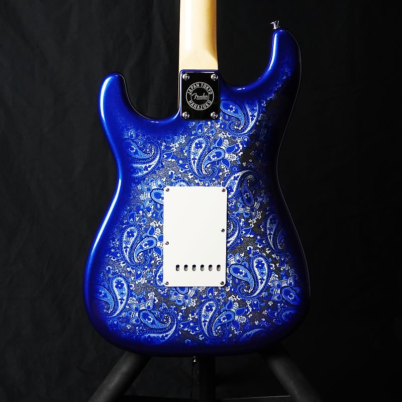 Fender MIJ Limited Stratocaster 2025 – Rare Indigo Paisley