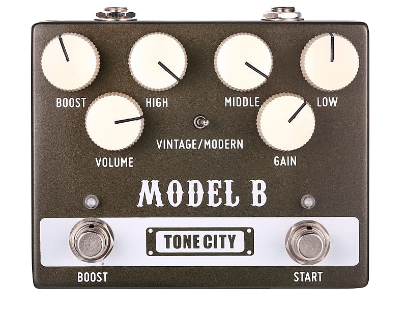逆輸入 Distortion B Model City Tone Pedal Reverb | ギター