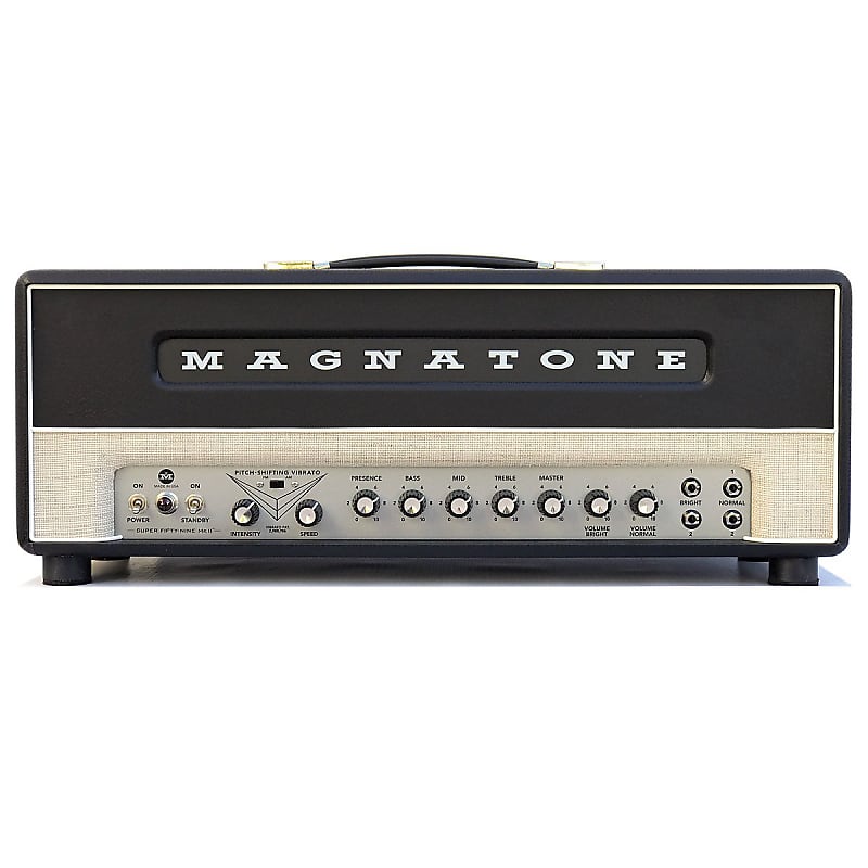 Magnatone Super Fifty-Nine MK II 2-Channel 45-Watt Guitar Amp Head image 1