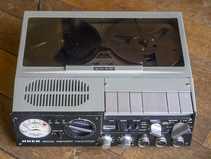 Interesting Uher 4000 report monitor reel-to-reel unit, made in