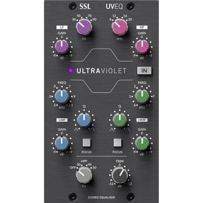 Solid State Logic UVEQ Ultraviolet EQ 500-Series Equalizer image 1
