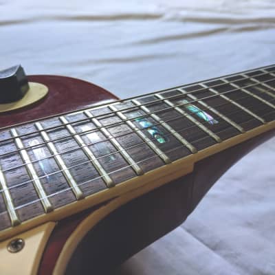 1976 Electra Les Paul MPC X330 Guitar- Cherry Burst- Pro Setup image 8