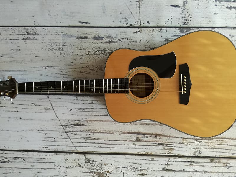 ギター ARIA AW 200E Acoustic Guitar Aria AW200 Natural S/N 93050037 | eBay