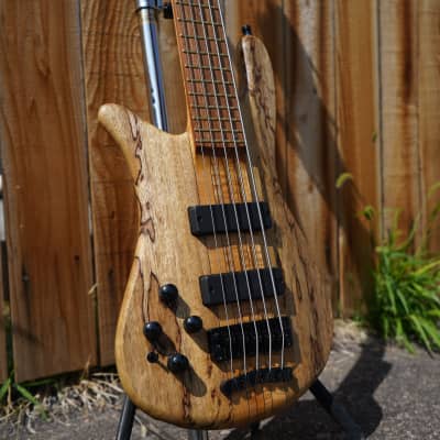 Warwick Custom Shop Streamer Stage 1 Neck Through LTD 2021 Left-Handed 5-String Bass - 25/25 Made NOS image 8